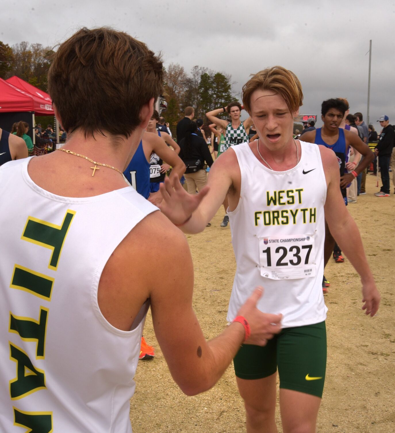 4A NCHSAA cross country championships